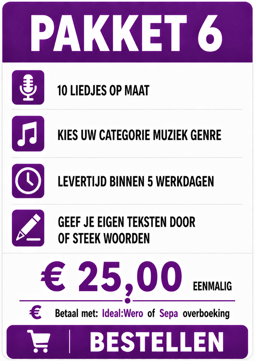 Radio pakket 6