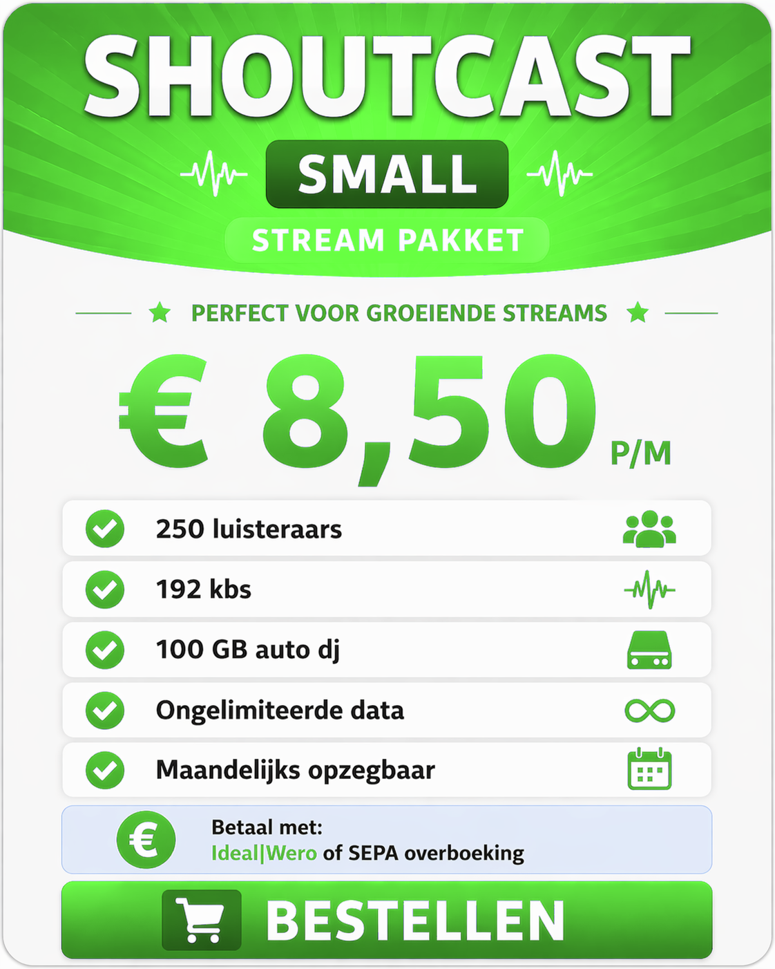 Shoutcast Small
