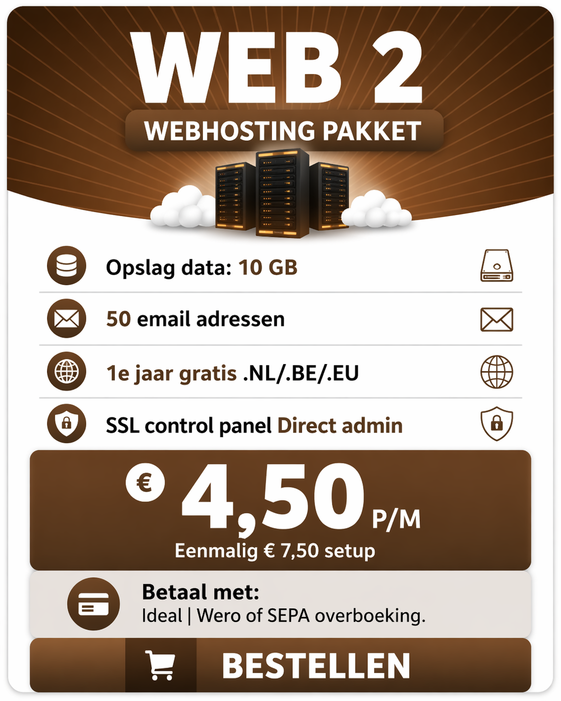 Web 2 pakket