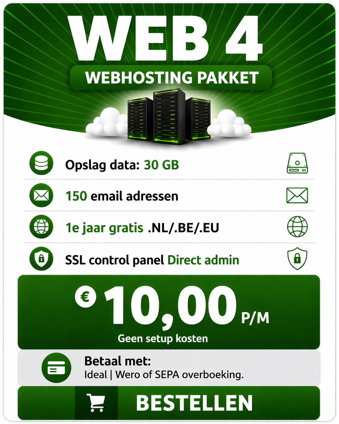 Web 4 pakket