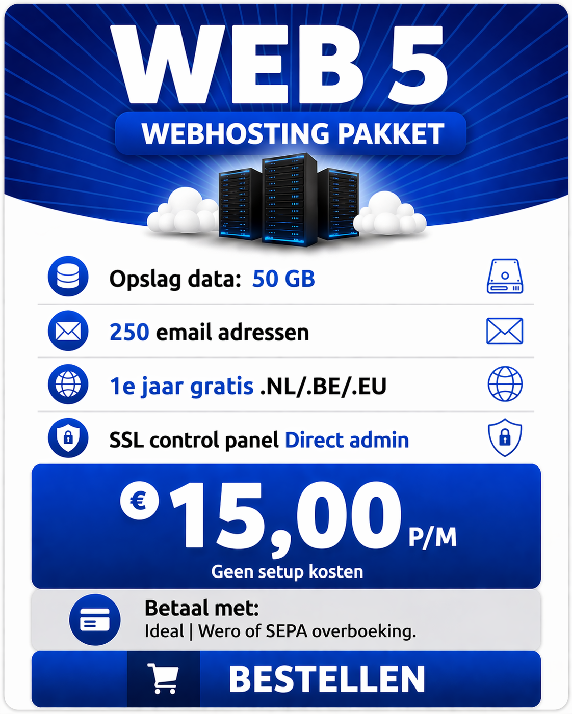 Web 5 pakket