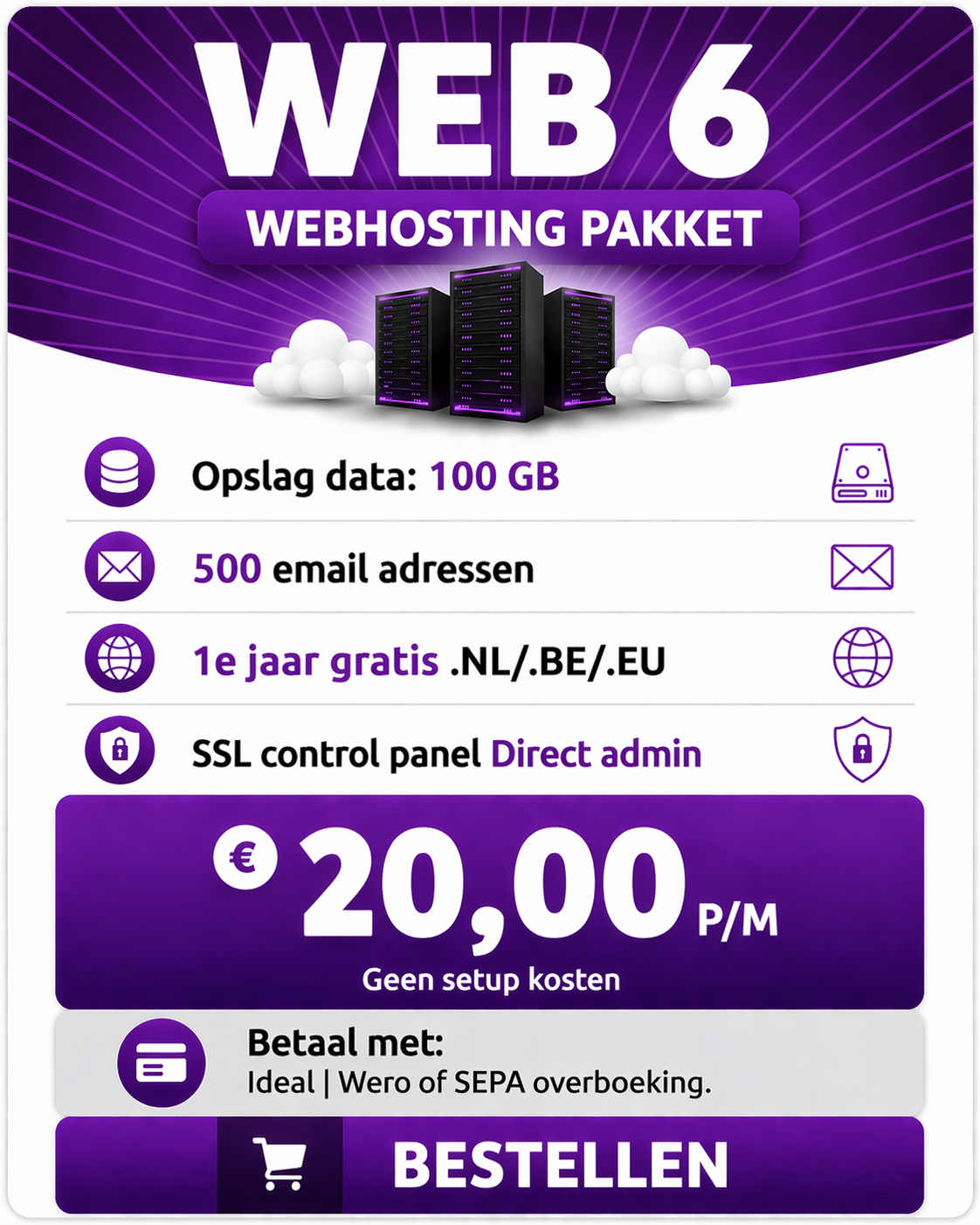 Web 6 pakket